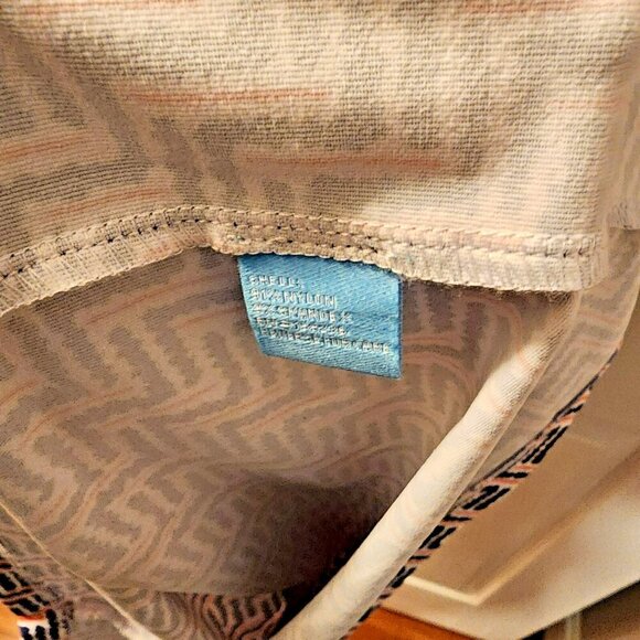 J. McLaughlin Medium Knee Length Red White Blue Dress Nylon Poly Blend - Picture 7 of 9